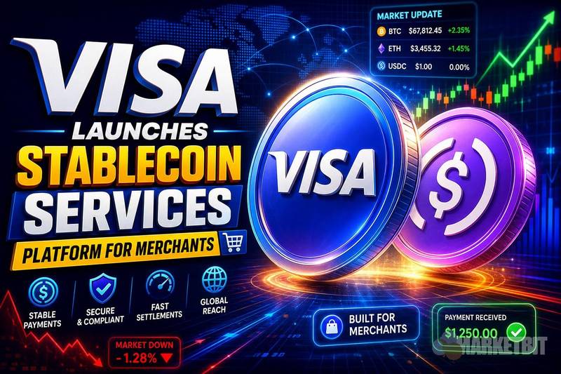 ویزا پلتفرم خدمات استیبل کوین را برای بازرگانان راه اندازی کرد